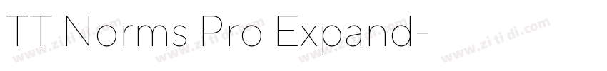 TT Norms Pro Expand字体转换 TT Norms Pro Expand字体转换